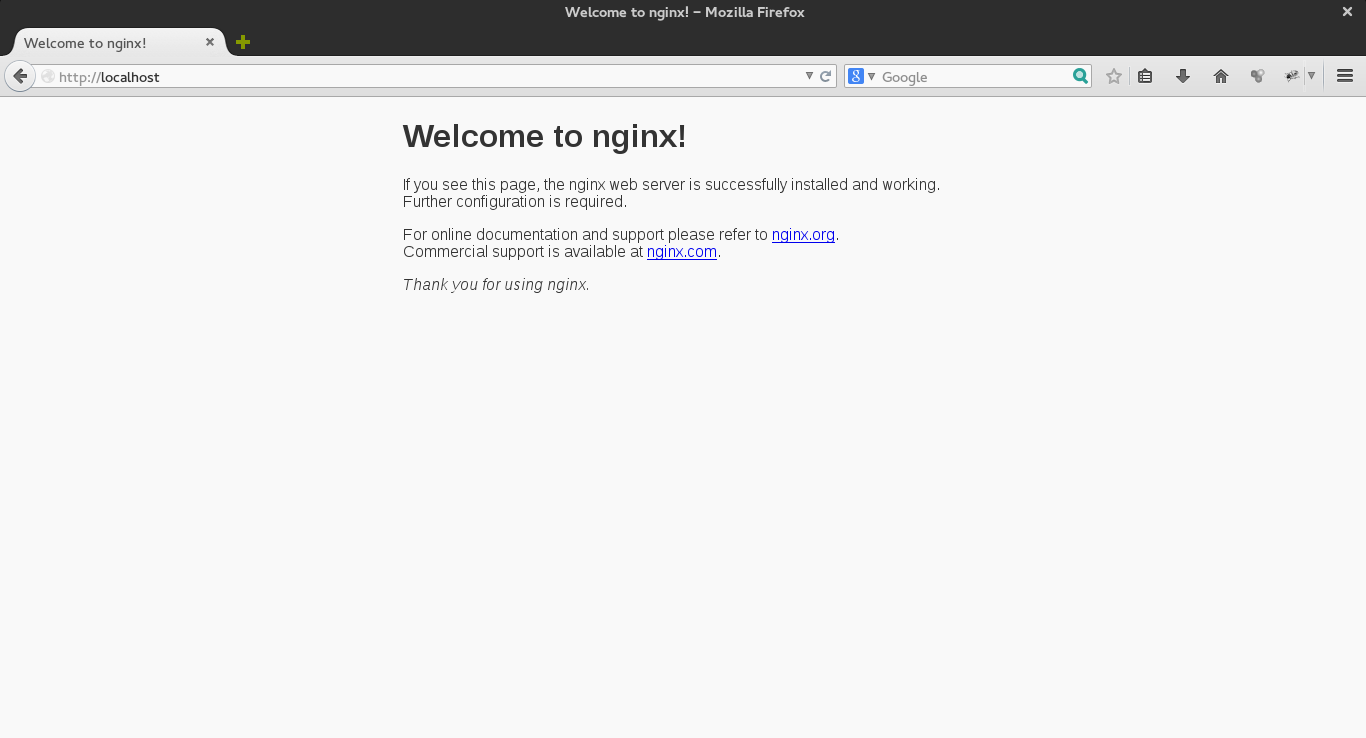 Nginx sites enabled