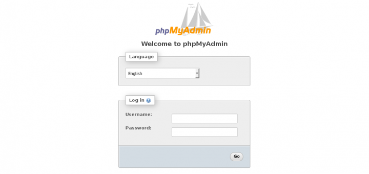 install phpMyAdmin